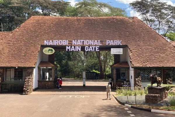 nairobi-national-park-main-gate 1 Day Nairobi National Park Safari